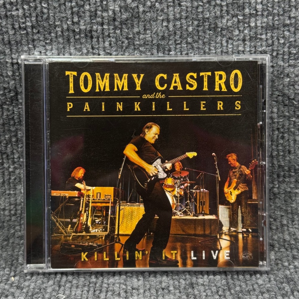 Tommy Castro and the Painkillers Killin' It Live CD 2019 Alligator ALCD 4989